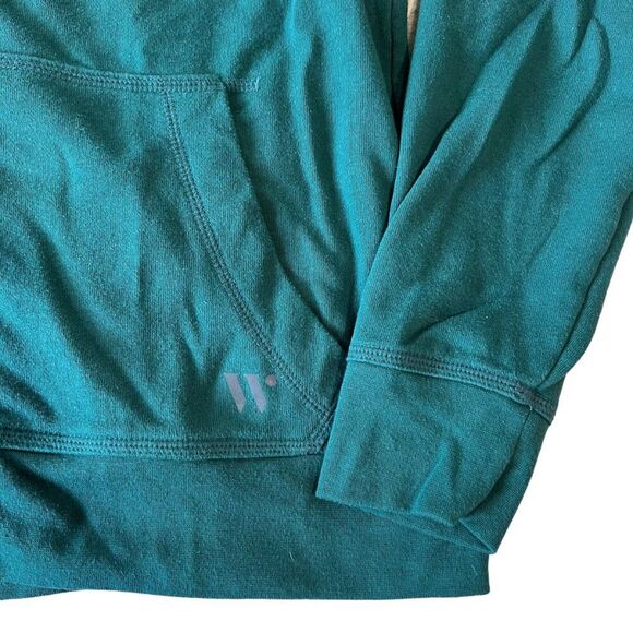 Wear It To Heart Full Zip Hoodie Jacket Green Womens Mens Size Small Athletic - Picture 6 of 10